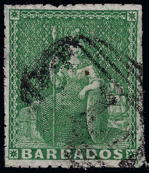Barbados Scott 10 Gibbons 13 Used Stamp