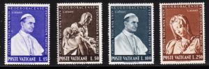 Vatican 383 -386 -  FVF MNH