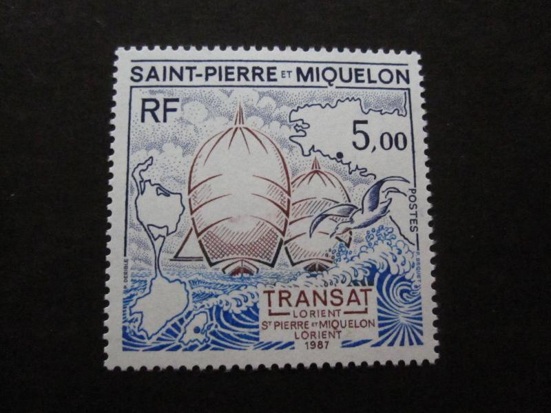 St Pierre and Miquelon #492 Mint Never Hinged - (V1) I Combine Shipping 5