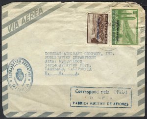 Argentina POSTAL HISTORY OFFICIAL COVER [D1]