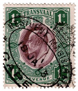 (I.B) Transvaal Revenue : Duty Stamp 1/-