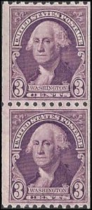 722 Mint,OG,NH... Pair... SCV $4.25