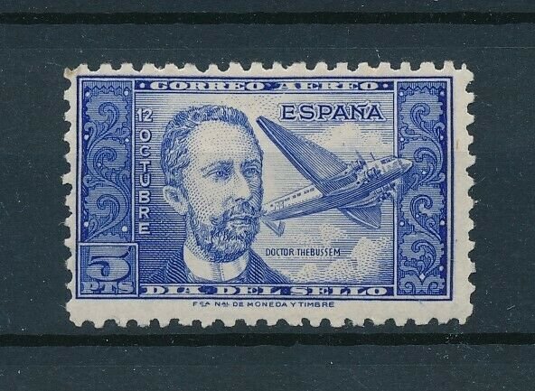 [107827] Spain 1944 Airmail stamp day Aviation  MLH