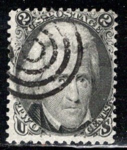 United States Scott 73, used, fancy cancel