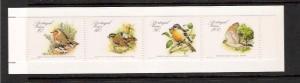 BIRDS- PORTUGAL-MADEIRA #115-118  MNH