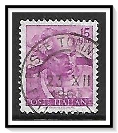 Italy #816 Designs From Sistine Chapel Used