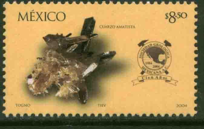 MEXICO 2349, MEXICAN GEOLOGICAL SOCIETY CENTENNIAL. MINT, NH. VF.