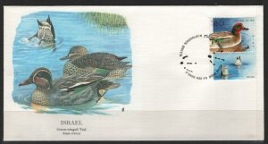 Israel  Sc 1025c Green winged teal  L353