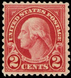 579, Mint FVF NH Scarce Perf 11x10 2¢ CV $140.00 -- Stuart Katz