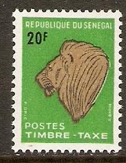 1966 Senegal Scott J41 Postage Due MNH