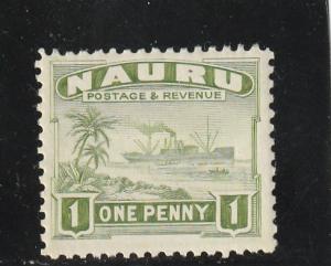 Nauru  Scott#  18a  MH