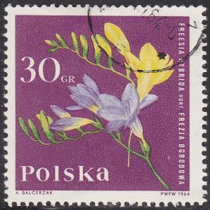 Poland 1280 Freesia 1964