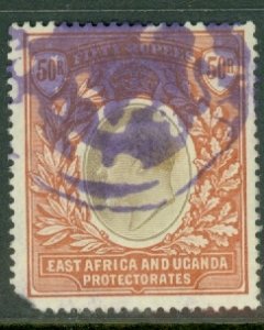 GT:East Africa & Uganda 16 used revenue cancel (CV $4750 for postally used)