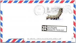 US SPECIAL EVENT COVER POSTMARK STAMP COOL-LECTING MONARCH CATERPILLAR 1999