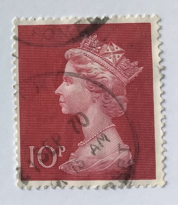 Great Britain 1970 Scott MH165 used - 10p, Queen Elizabeth II