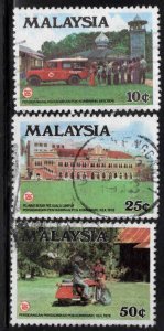 Malaysia Scott 165-167 Used set