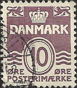 DENMARK -  #230 - Used - SCV-0.25