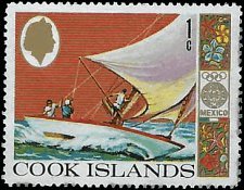 COOK ISLANDS   #237 MH (1)