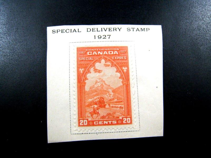 CANADA - SCOTT # E3   -   Used on Paper                  (can-47)