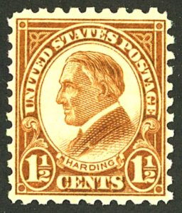 U.S. #582 MINT OG NH