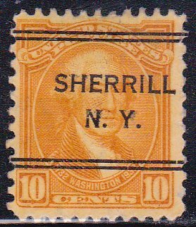 Precancel - DLE - Sherrill, NY PSS 243 - Bicent Issue