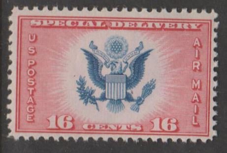 U.S. Scott #CE2 Special Delivery Airmail Stamp - Mint NH Single