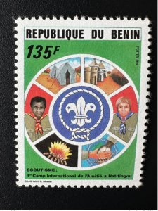 Benin 1994 Mi. 621 Scouting Scouts Jamboree international camp Natitingou