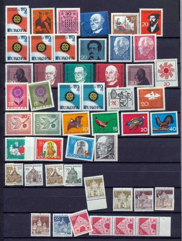 Germany East & West Used mnh mh(Apx 850 Items) (RAZ 811)