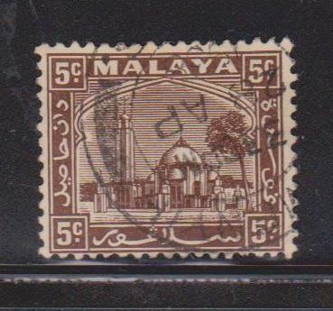 SELANGOR Scott # 48 Used - Early Issue