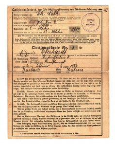 GERMANY PARCEL POST Receipt Alsace-Lorraine FRANKING 1913 {samwells} GP61