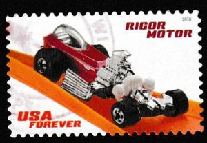 SC# 5323 - (50c) - Hot Wheels - Rigor-Motor 3 of 10 used single off paper