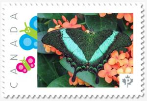 cp BUTTERFLY  = Insects = Picture Postage-TM stamp MNH Canada 2019 p19-01s26