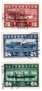 AUSTRIA 382-4 USED BIN $1.00 PLACES