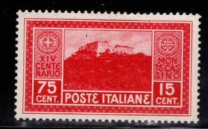 Italy Scott 233 MH* Monte Cassino Stamp