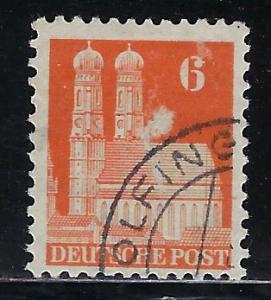 Germany AM Post Scott # 638, used