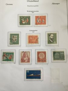 West Germany 1949 & 1956/77 Used Collection(400+Items)GM964