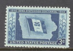 U. S.  Sc # 942 mint hinged (RS)