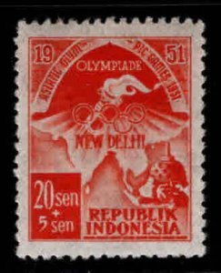 Indonesia Scott  B60 MH* 1962 semi-postal