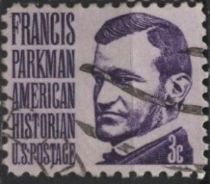 US 1281 (used) 3¢ Francis Parkman, vio (1967)