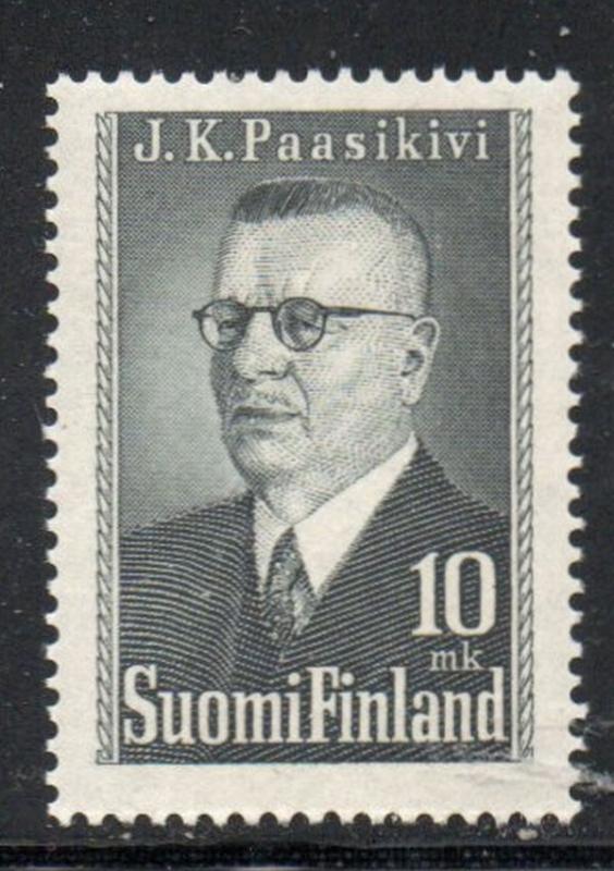 Finland Sc 263 1947 President Paasikivi stamp mint NH