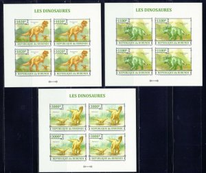 BURUNDI - 2013 Dinosaurs   M2499