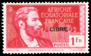 French Equatorial Africa #109  MNH - Stamps of 1936-40 Overprinted (1940)