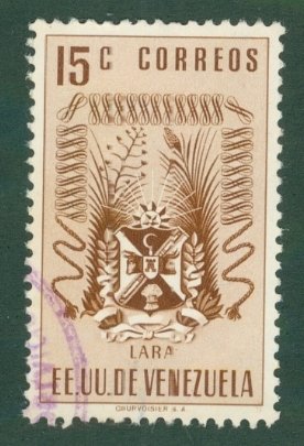 Venezuela 522 USED BIN $0.50