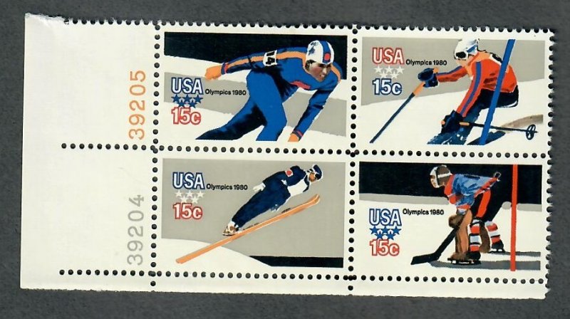 1795 - 1798 Olympic Games MNH block of 4