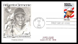 #2097 Roberto Clemente Pirates Baseball - Artmaster Cachet