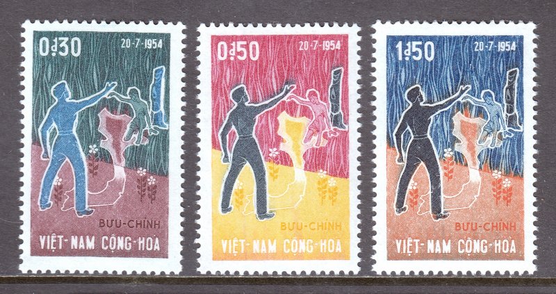 Vietnam (South) - Scott #239-241 - MNH - SCV $4.80