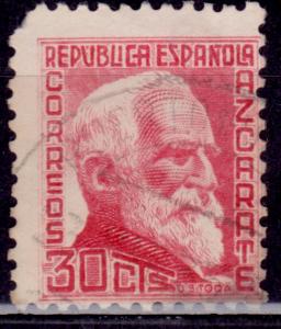 Spain, 1935, Gumersindo de Azcarate, 30c, sc#548, used