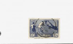 1938 France SC #349 FIFA World Cup Soccer/Football  used stamp  