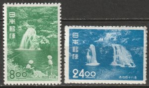 Japan 1951 Sc 529-30 set MLH*