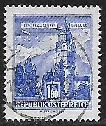 Austria # 624 - Mint Tower, Hall - Used.....{BLW15}